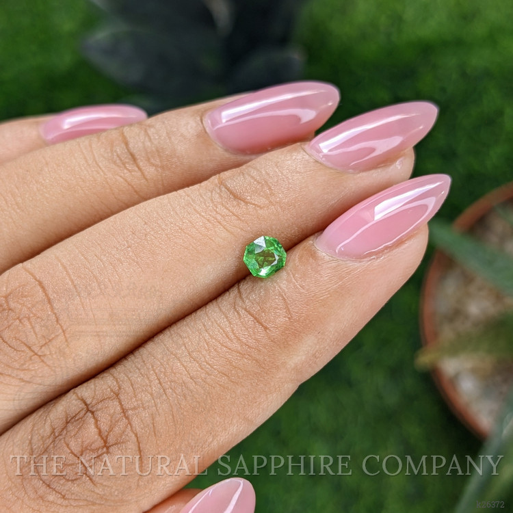 0.40 Ct. Tsavorite Garnet from Tanzania