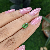 1.05 Ct. Tsavorite Garnet from Tanzania Life Style