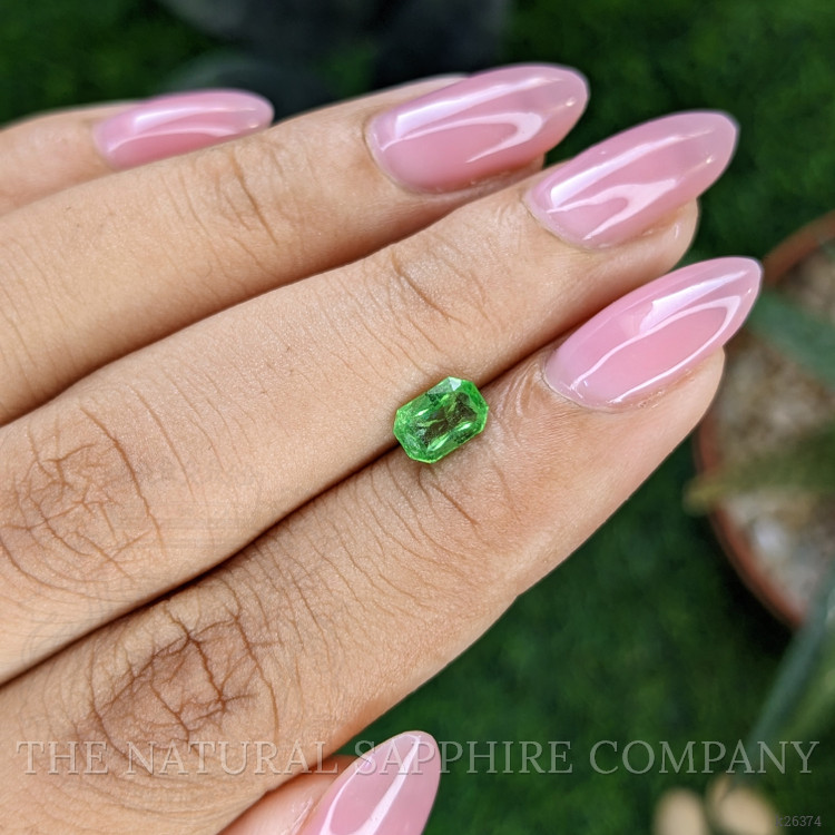 0.84 Ct. Tsavorite Garnet from Tanzania