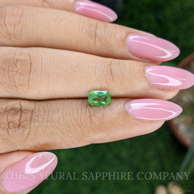 0.84 Ct. Tsavorite Garnet from Tanzania