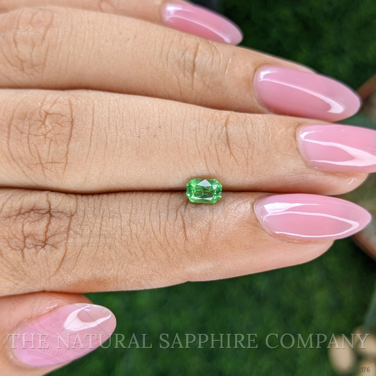0.45 Ct. Tsavorite Garnet from Tanzania