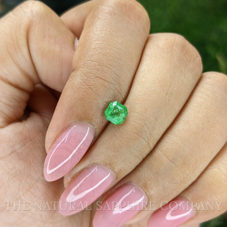 0.66 Ct. Tsavorite Garnet from Tanzania