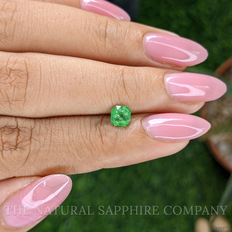 0.66 Ct. Tsavorite Garnet from Tanzania