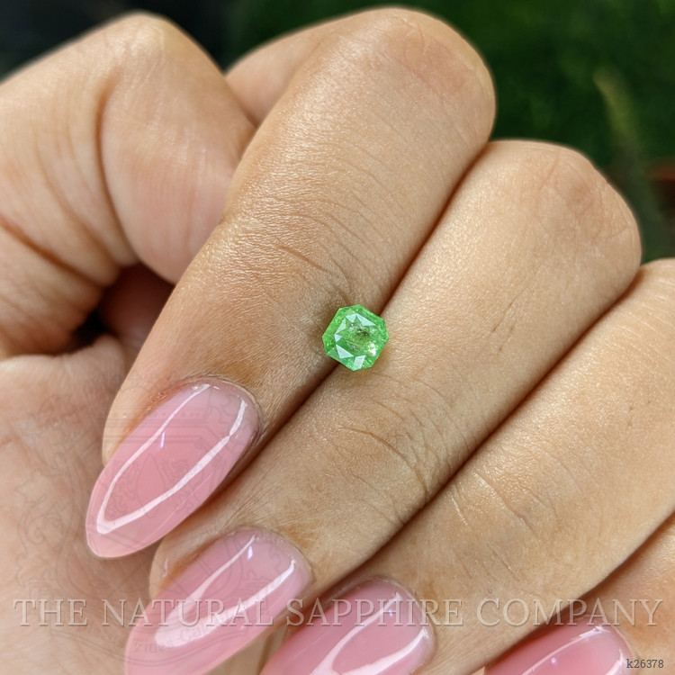 0.59 Ct. Tsavorite Garnet from Tanzania