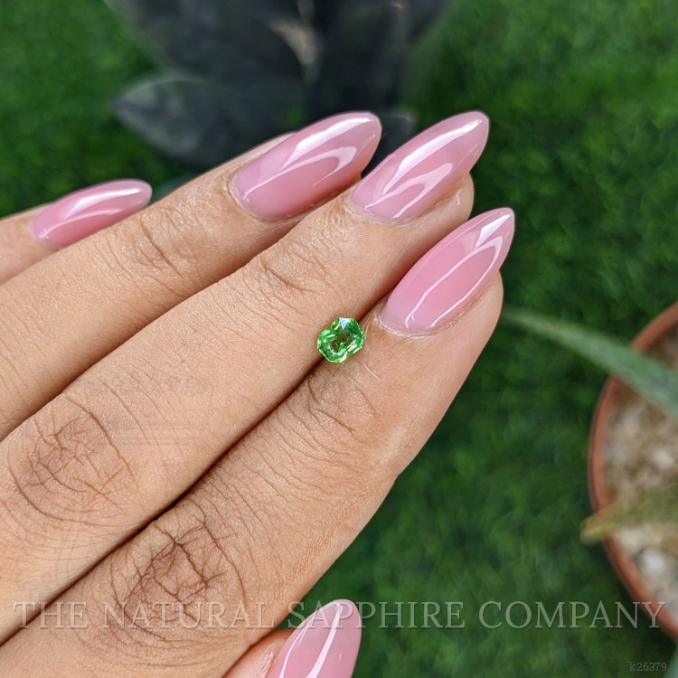 0.40 Ct. Tsavorite Garnet from Tanzania