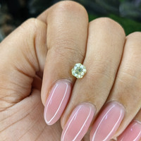 0.63 Ct. Green Chrysoberyl from Tanzania Life Style