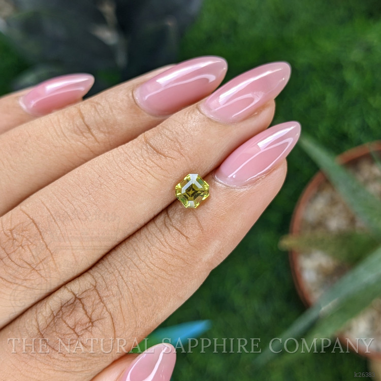 0.85 Ct. Yellowish Green Chrysoberyl from Tanzania
