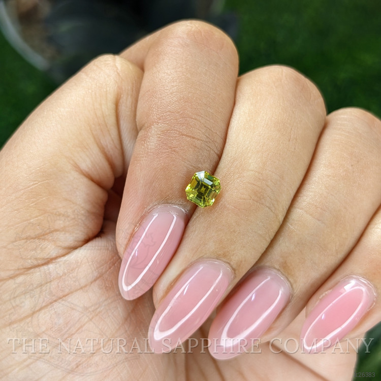 0.85 Ct. Yellowish Green Chrysoberyl from Tanzania