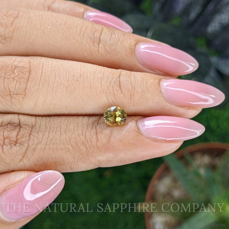 0.87 Ct. Greenish Yellow Chrysoberyl from Tanzania