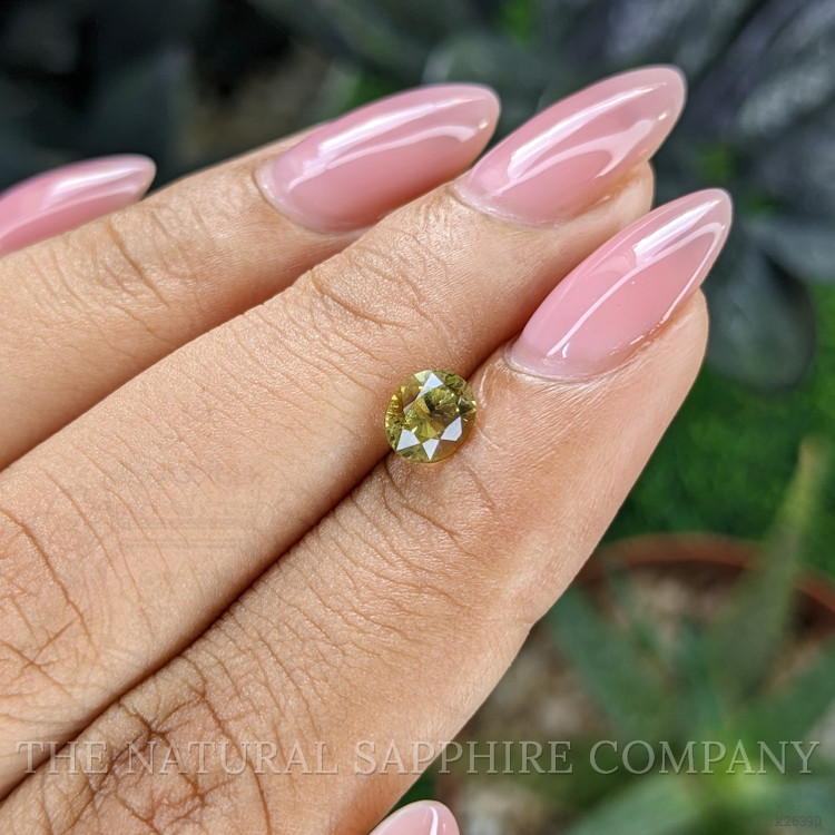 0.87 Ct. Greenish Yellow Chrysoberyl from Tanzania