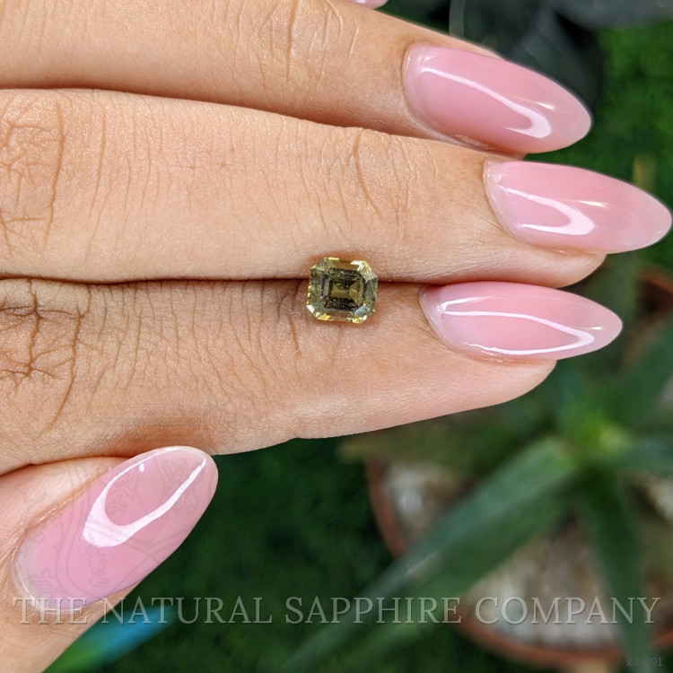 0.89 Ct. Greenish Yellow Chrysoberyl from Tanzania