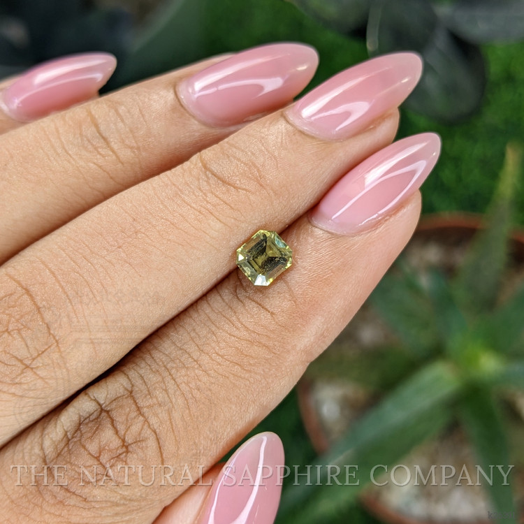 0.89 Ct. Greenish Yellow Chrysoberyl from Tanzania