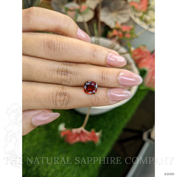 3.22 Ct. Reddish Orange Hessonite Garnet from Madagascar