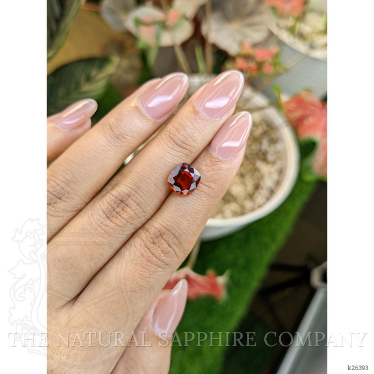 3.22 Ct. Reddish Orange Hessonite Garnet from Madagascar