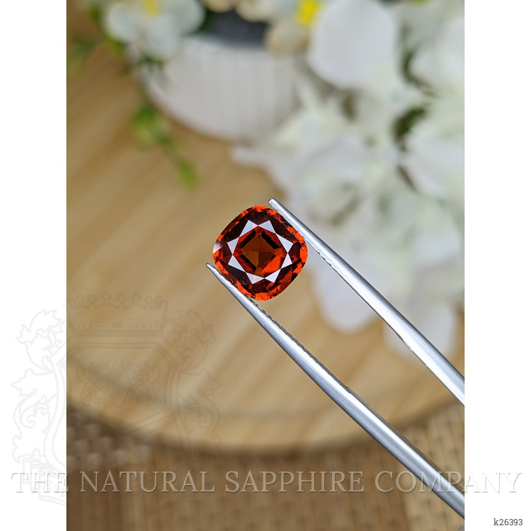 3.22 Ct. Reddish Orange Hessonite Garnet from Madagascar