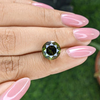 5.28 Ct. Yellowish Green Tourmaline from Tanzania Life Style