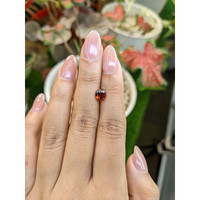 1.36 Ct. Orange Hessonite Garnet from Madagascar Life Style