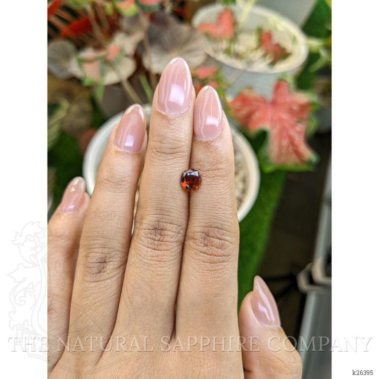 1.36 Ct. Orange Hessonite Garnet from Madagascar