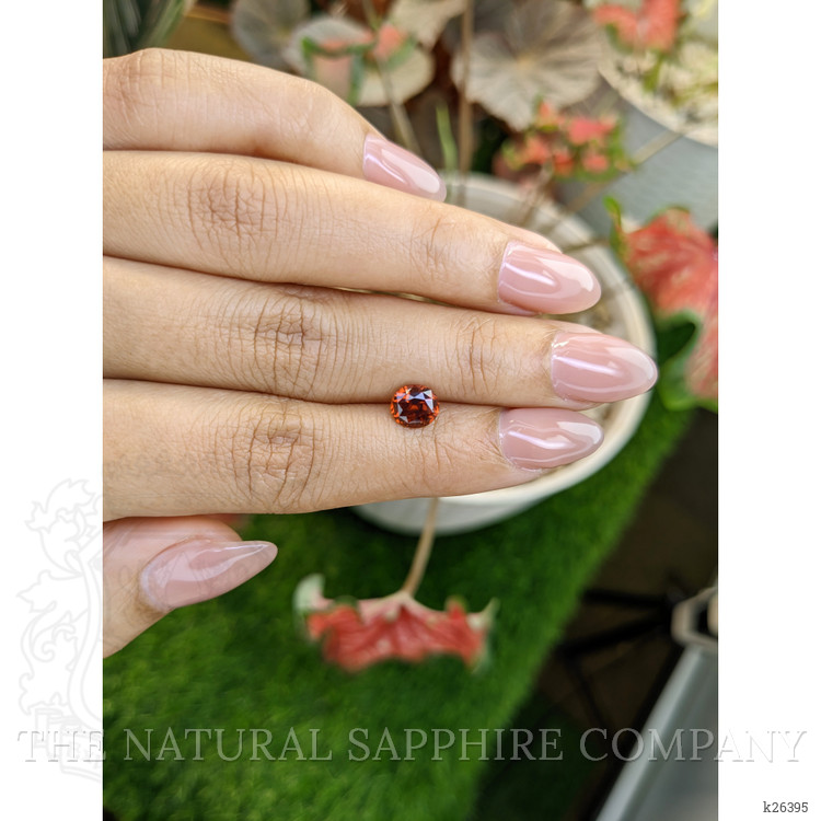 1.36 Ct. Orange Hessonite Garnet from Madagascar