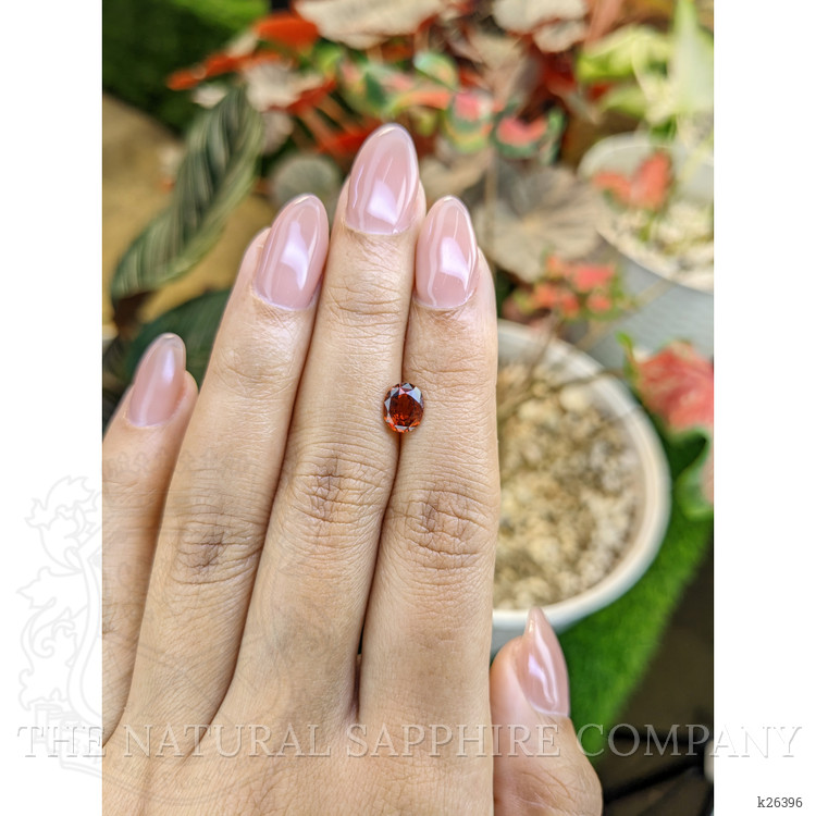 1.22 Ct. Reddish Orange Hessonite Garnet from Madagascar