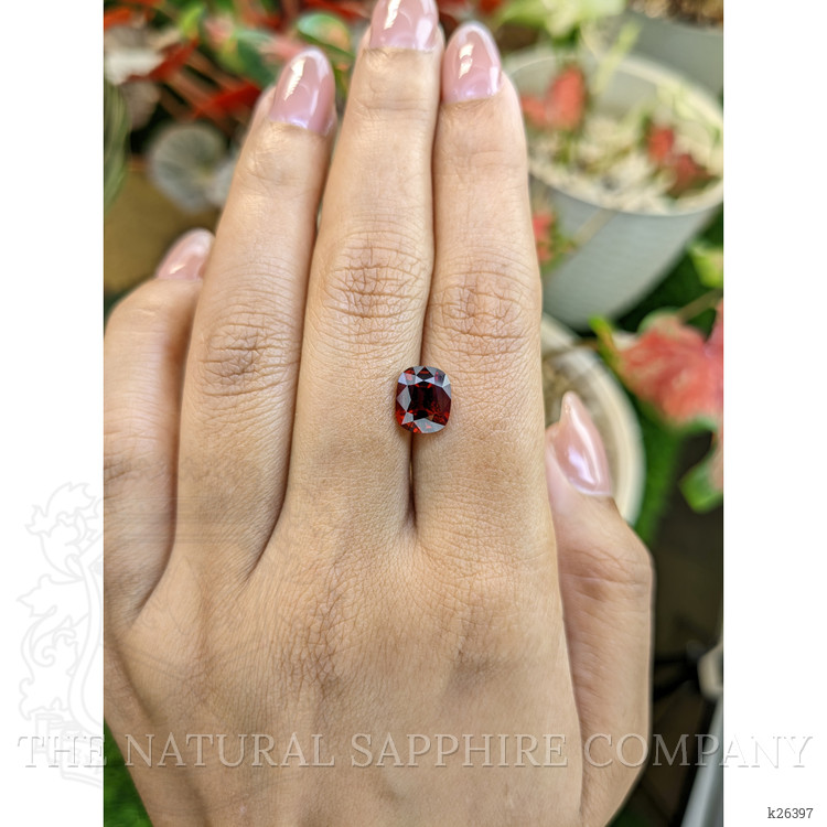 2.82 Ct. Red Garnet from Ceylon (Sri Lanka)