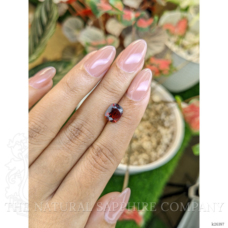 2.82 Ct. Red Garnet from Ceylon (Sri Lanka)