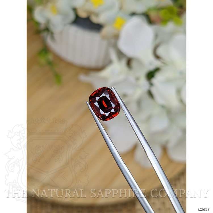 2.82 Ct. Red Garnet from Ceylon (Sri Lanka)