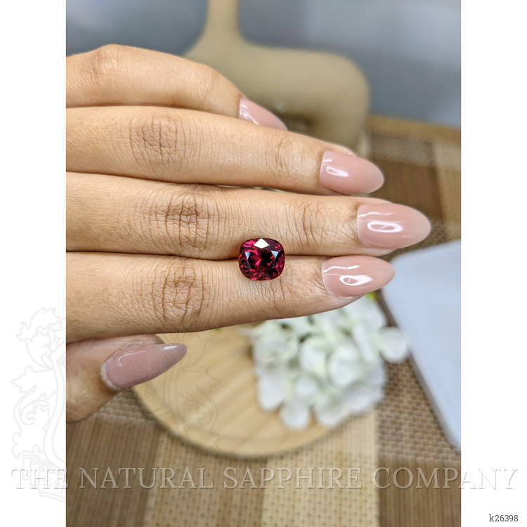 5.22 Ct. Purplish Pink Garnet from Ceylon (Sri Lanka)