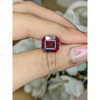 6.99 Ct. Purplish Red Garnet from Ceylon (Sri Lanka) Life Style