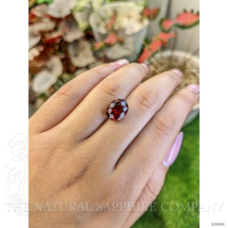 5.98 Ct. Red Garnet from Ceylon (Sri Lanka)