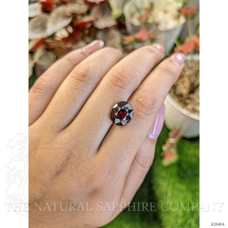 6.56 Ct. Red Garnet from Ceylon (Sri Lanka)