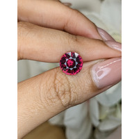 3.14 Ct. Pinkish Red Garnet from Ceylon (Sri Lanka) Life Style