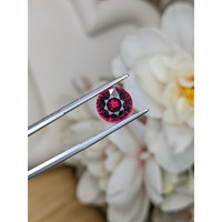 3.14 Ct. Pinkish Red Garnet from Ceylon (Sri Lanka) Life Style