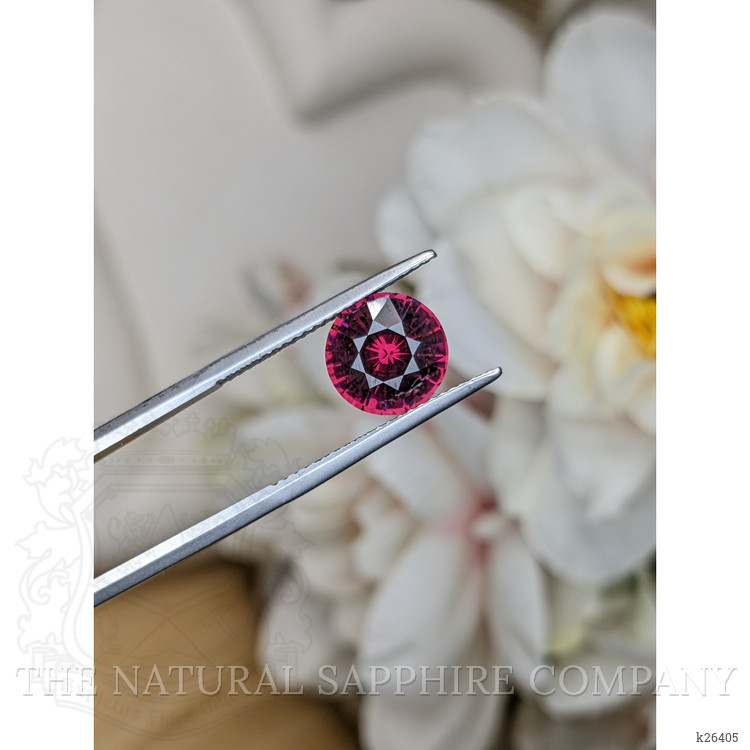 3.14 Ct. Pinkish Red Garnet from Ceylon (Sri Lanka)