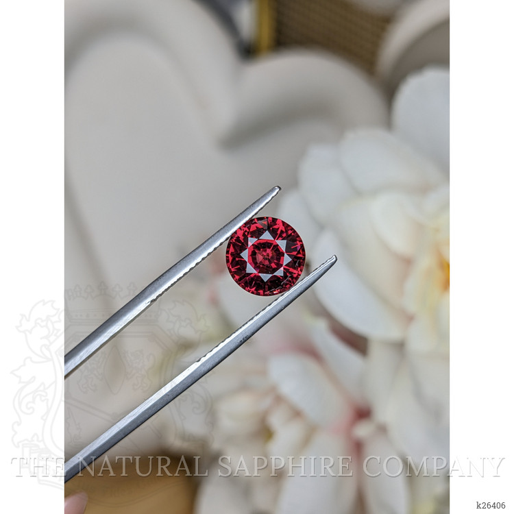 3.06 Ct. Red Garnet from Ceylon (Sri Lanka)
