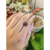 6.07 Ct. Red Garnet from Ceylon (Sri Lanka) Life Style