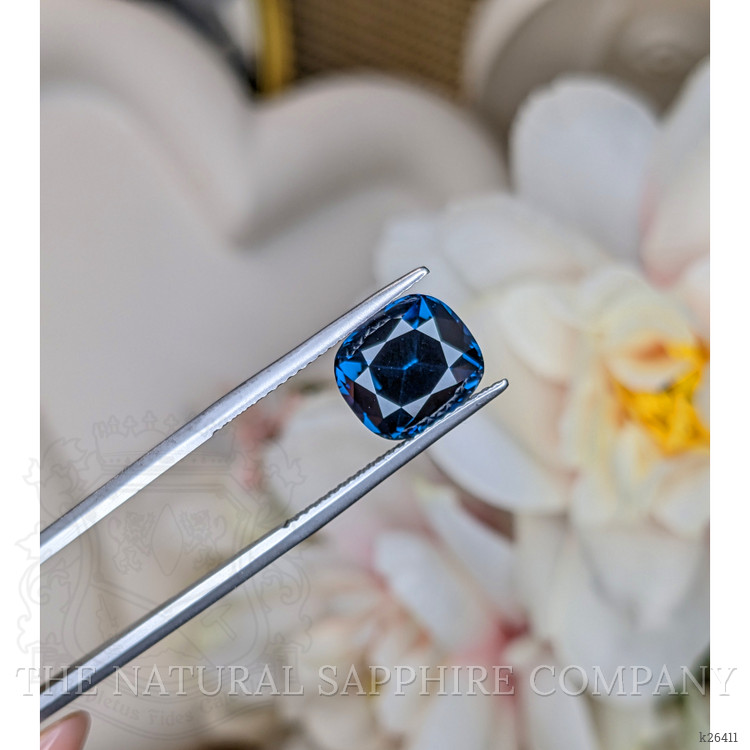 4.10 Ct. Blue Cobalt Spinel from Ceylon (Sri Lanka)