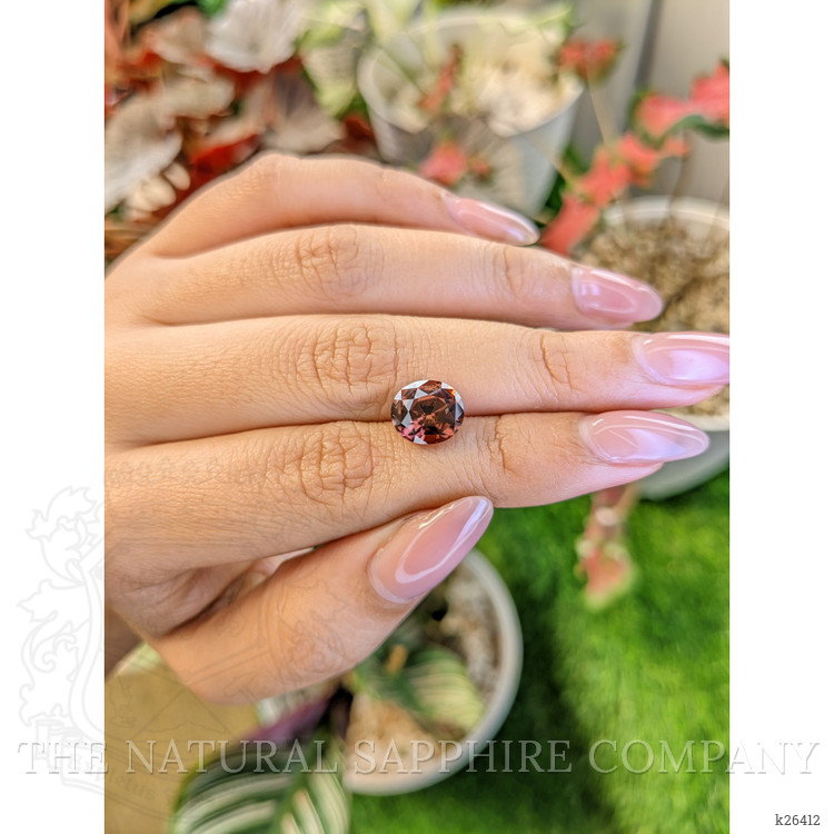 4.76 Ct. Brownish Orange Zircon from Ceylon (Sri Lanka)