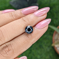 2.17 Ct. Greenish Blue Spinel from Tanzania Life Style