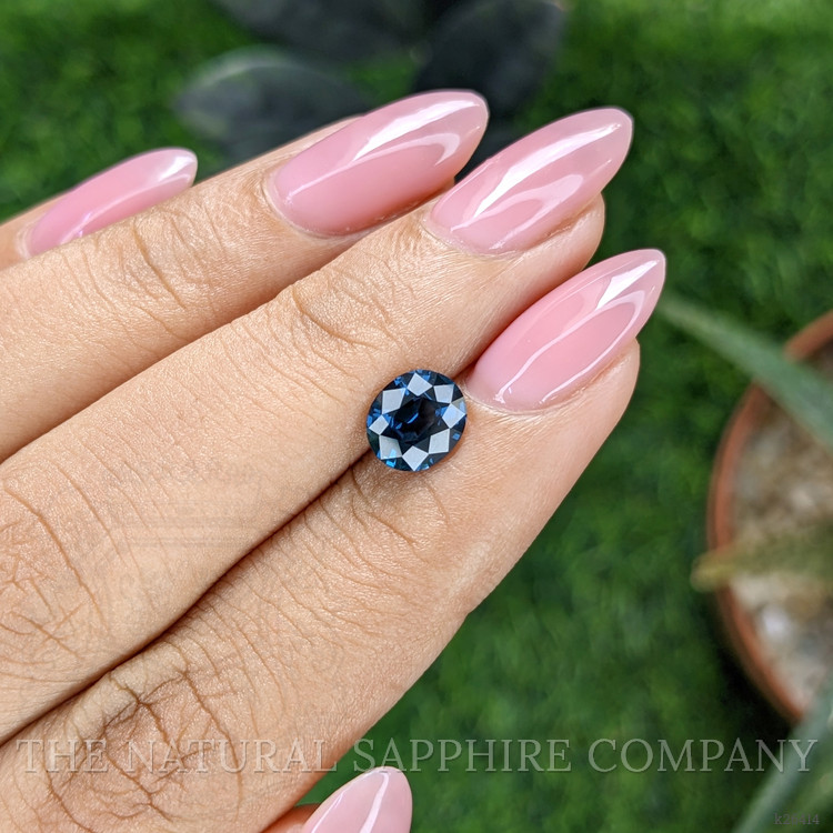 1.26 Ct. Greenish Blue Spinel from Tanzania