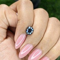 1.26 Ct. Greenish Blue Spinel from Tanzania Life Style