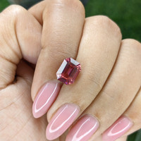 3.22 Ct. Purplish Red Spinel from Tanzania Life Style
