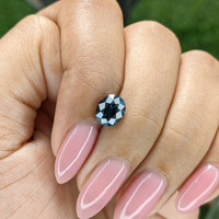 1.47 Ct. Greenish Blue Spinel from Tanzania Life Style