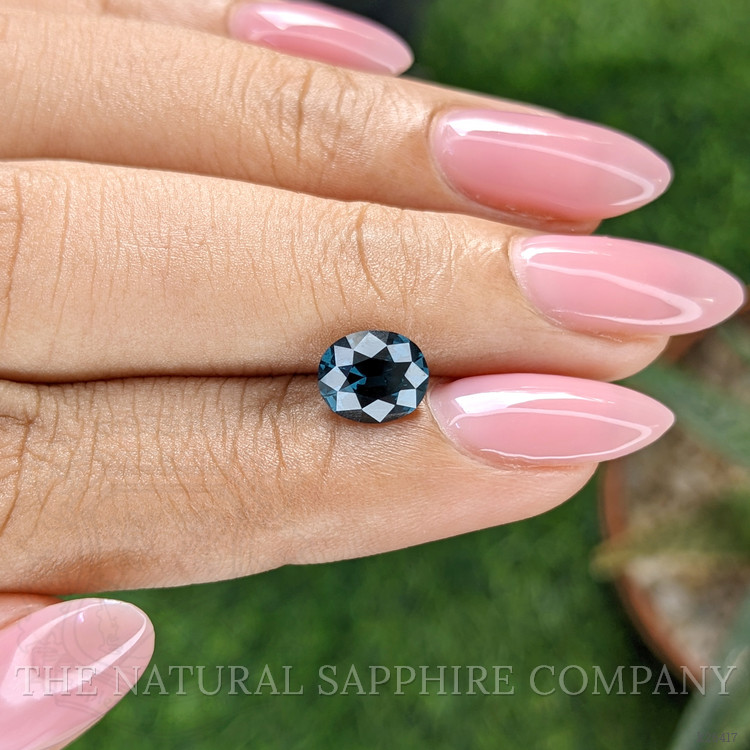 1.47 Ct. Greenish Blue Spinel from Tanzania