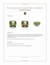 1.02 Ct. Alexandrite from Tanzania Appraisal