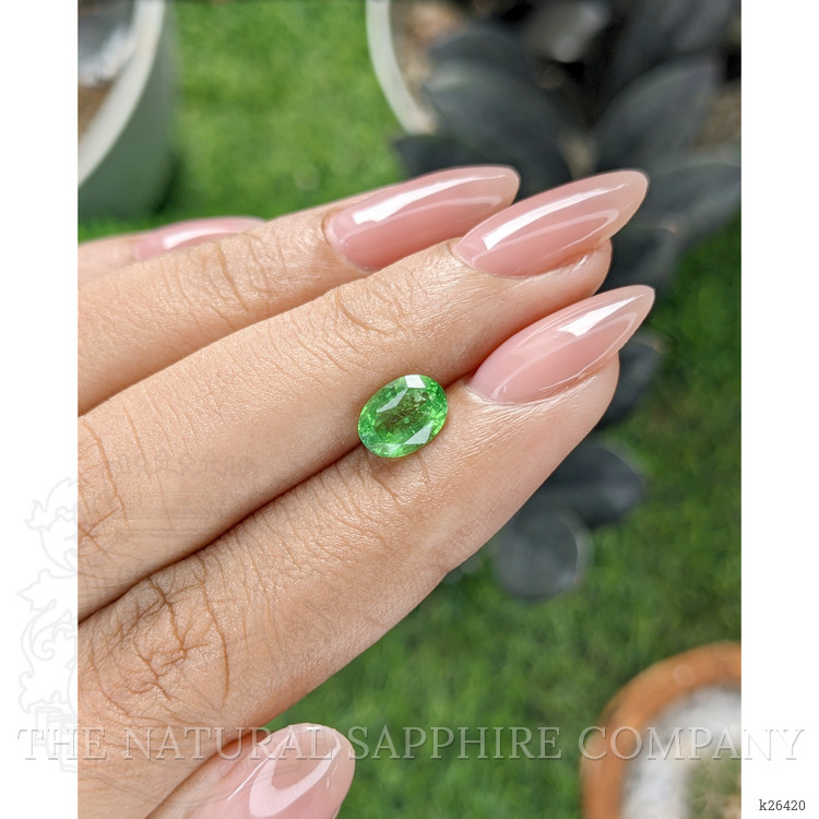 1.42 Ct. Tsavorite Garnet from Tanzania