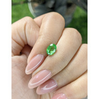 1.42 Ct. Tsavorite Garnet from Tanzania Life Style