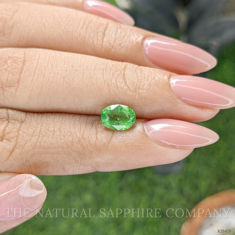 1.42 Ct. Tsavorite Garnet from Tanzania