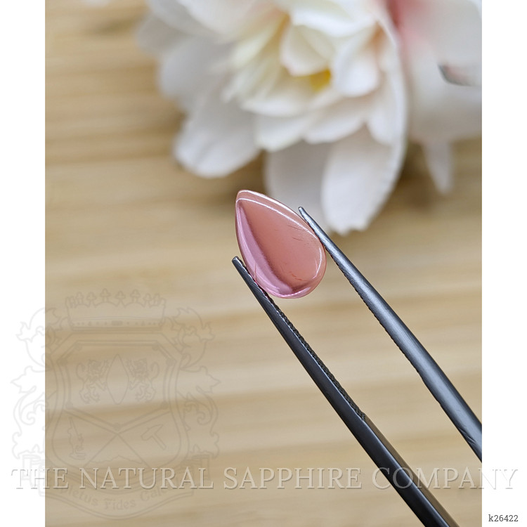 1.48 Ct. Reddish Pink Cabochon Spinel from Tanzania