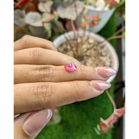 2.53 Ct. Reddish Pink Cabochon Spinel from Tanzania Life Style